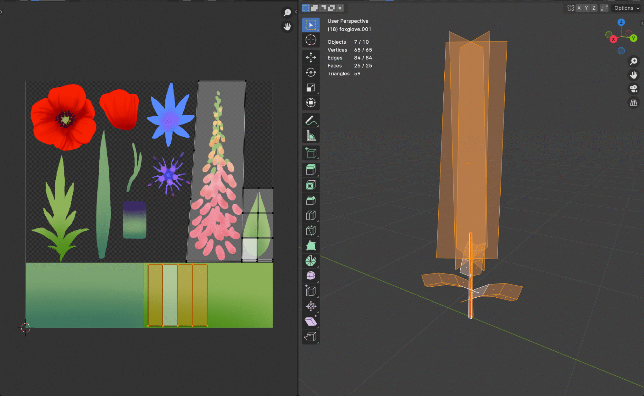 Foxglove UV's and specs