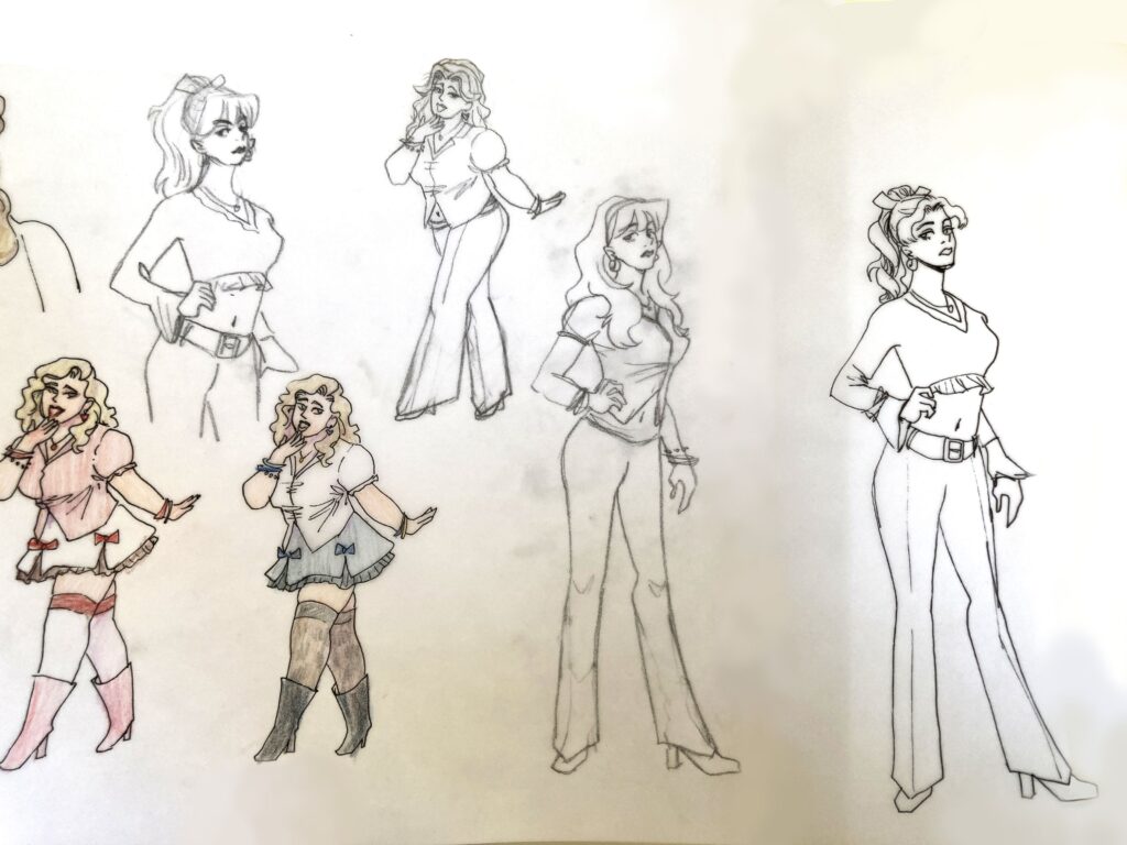 Blonde concept art