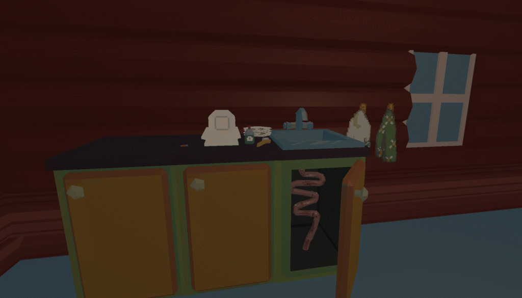 Kitchenette in-game