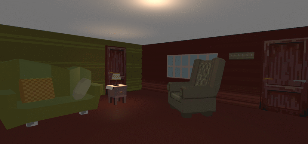 Living room in-game