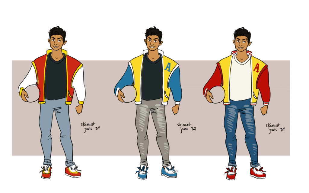 Jock color variations