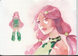 Watercolour Portrait